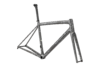 Specialized S-Works Aethos Frameset SATIN SILVER PEARL - BLACK PEARL ORGANIC COLOR RUN/ BRUSHED LIQUID SILVER 56